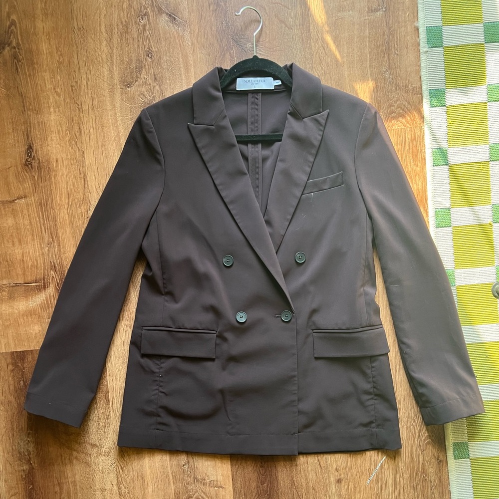 M.M. LAFLEUR | PLUM COLOR BLAZER